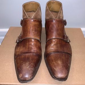 Saks Fifth Avenue X Magnanni Brown shoes
